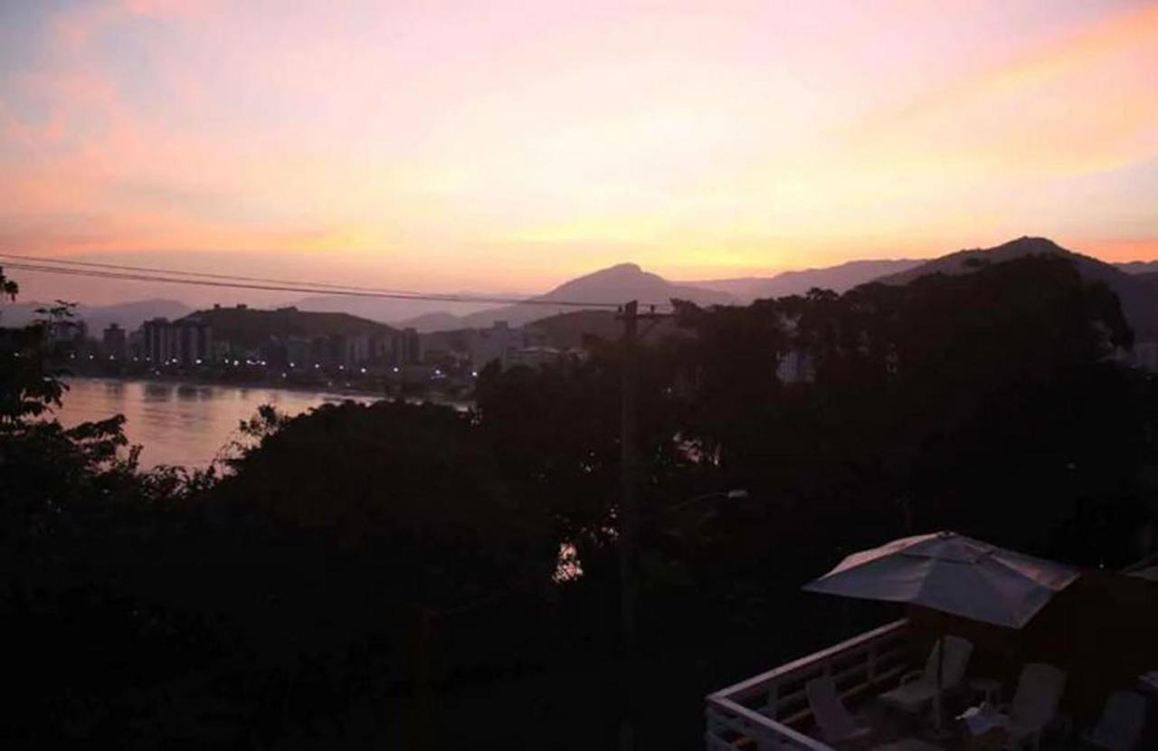 Honey Moon - Vista Do Mar Na Cama. Hotel Caraguatatuba Kültér fotó